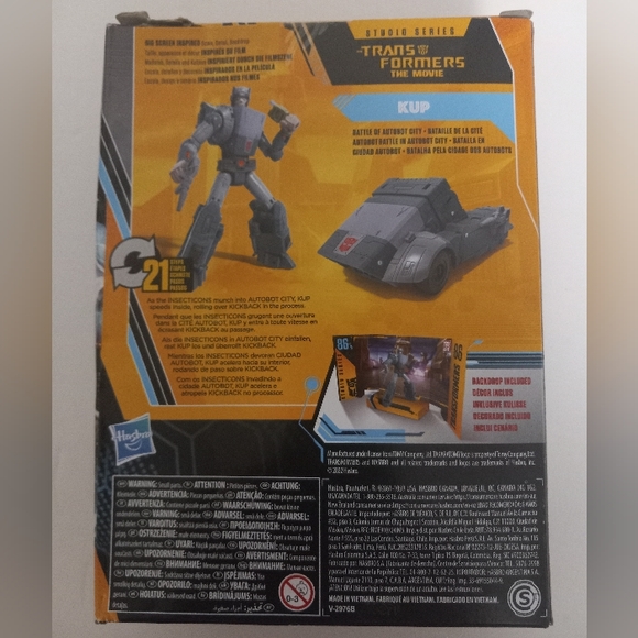 Hasbro Toys Transformer Kup Buzzworthy Bumblebee Studio Series 862